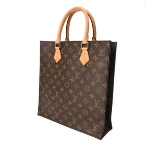 Louis Vuitton Brown Bag Canvas Plat Monogram Sac Tote